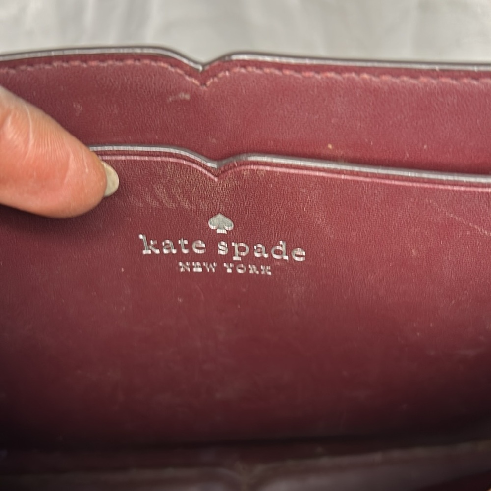KATE SPADE NY blush pale pink medium satchel with 3 sections Detach straps. - Picture 11 of 16